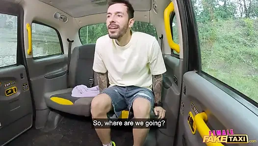 Female Fake Taxi - Polish redhead Cherry Candle caught cheating blowjob pussy licking hot public sex