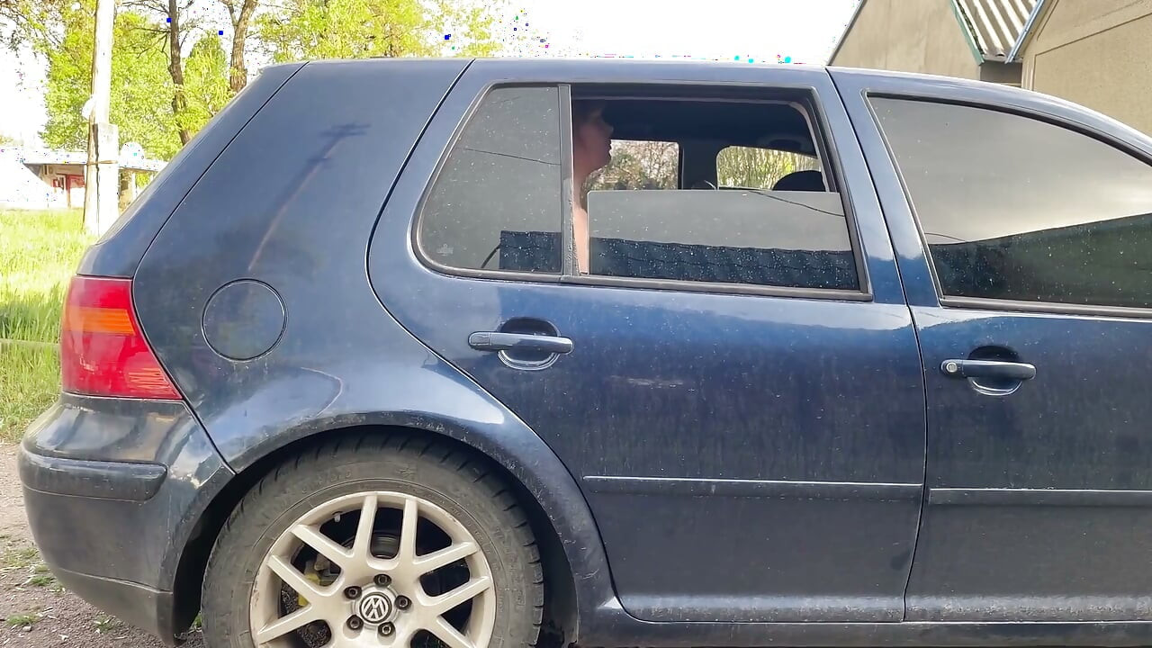 Backseat Tease: Jumping for Your Pleasure