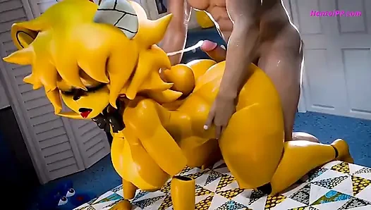 Altın gece seksi (çizgi film parodi)