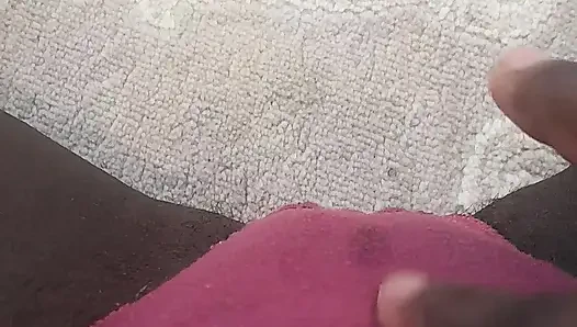 German black fat hairy wet  Pussy with big clit closeups