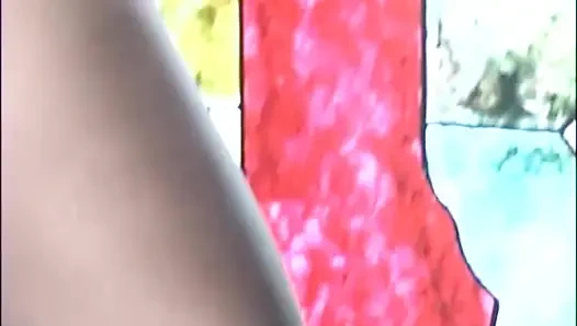 Riesiger schwanz für eine süße junge muschi