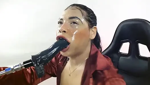 Sert gırtlağına kadar alma