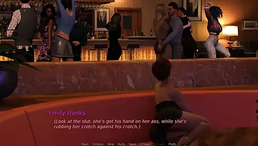 Только что замужняя No03 Блондинка трет свою большую задницу о мужа своей подруги