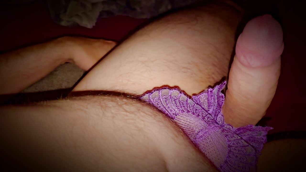 Watch my soft cock get hard - I use precum as pussy juices and pulsate thick cum all over