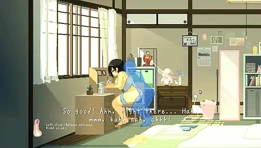 Permainan hentai - seks liar wanita semok musim panas di pedesaan