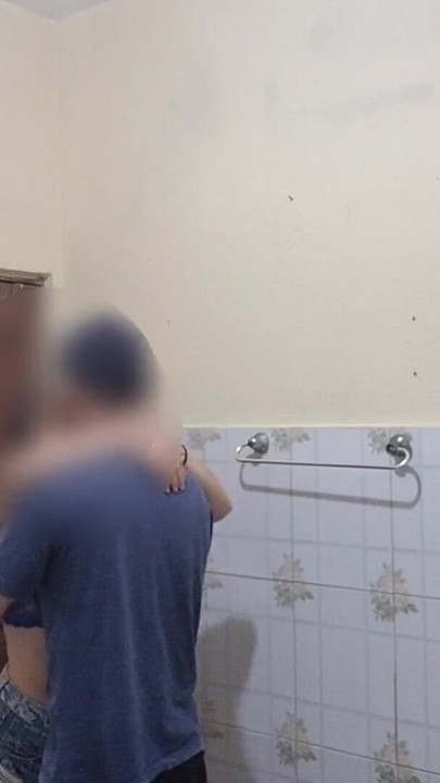 Must-see moment from "young couple fucks in the public bar"