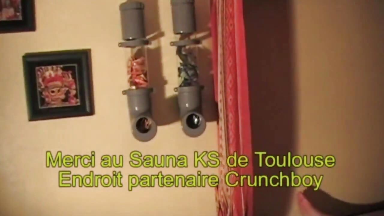 Enzo Rimenez在桑拿房被mathieu Lafitte干