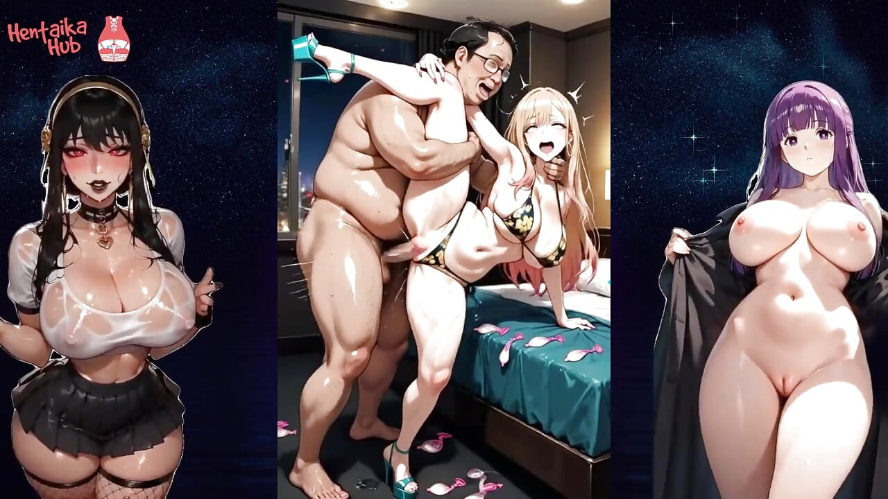 Hentai 2D και 3D νεαρές σκύλες λατρεύουν να πιπιλίζουν πούτσα και να γαμάνε πρωκτικό