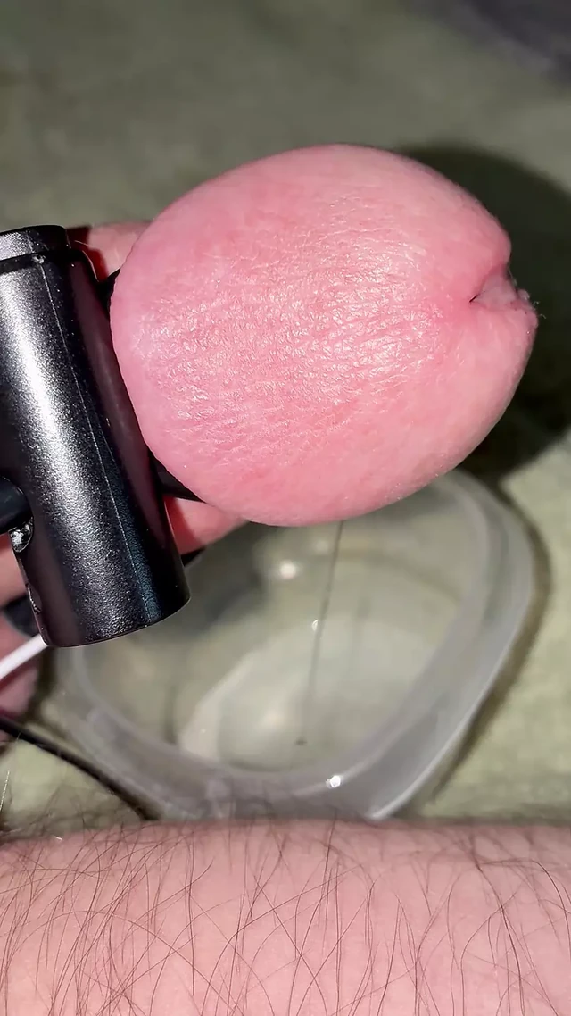 Precum drool