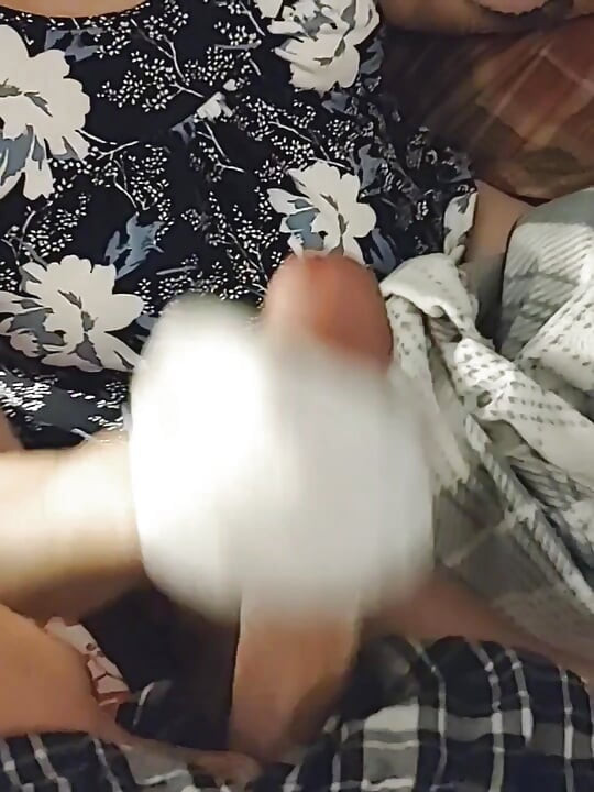 Naughty White Nike Sockjob Sock Handjob & Dark Purple Sock Footjob