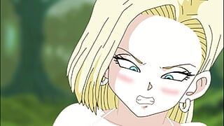 Android Quest For The Balls - Dragon Ball Part 3 - Android 18 And The Big Dick By LoveSkySanX