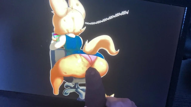 Трибьют спермы для Furry Sop Fenneko