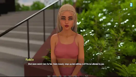 Университетские дни 19 Rose и Johny Bath вместе