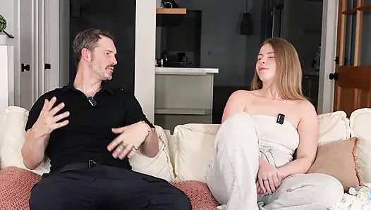 Big Booty Scottish Pornstar Samantha Joiner Fucks  on Tom Games Podcast