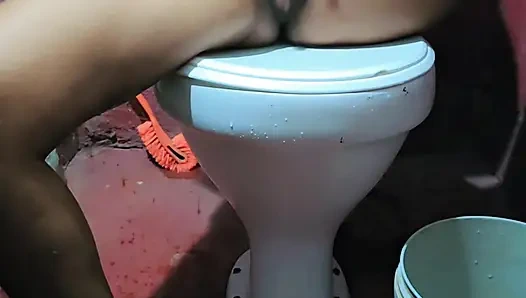 Today I contented myself by taking a shower in the bathroom, draining the water from my finger pulse in my bad.