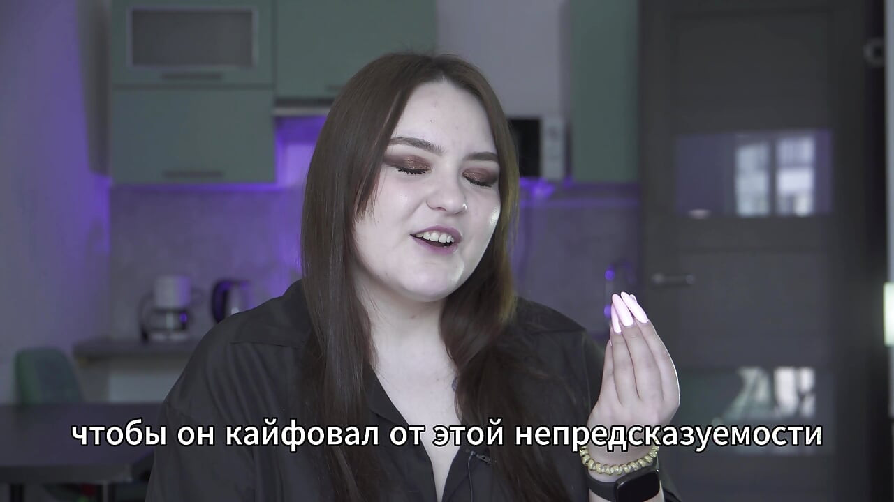 Poveste porno - Stăpâna și-a transformat soțul într-un sclav (rus, vibrator legat, ejaculare facială)