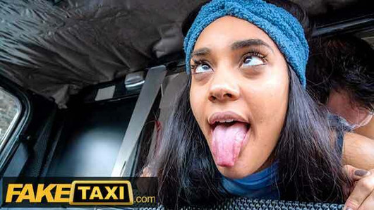 Fake Taxi – Capri Lemonde Lowers her Sexy Booty onto a cock