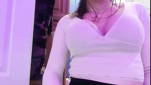 Zoey nine porno yıldızı mahkemeden önce banyoda amıyla oynuyor