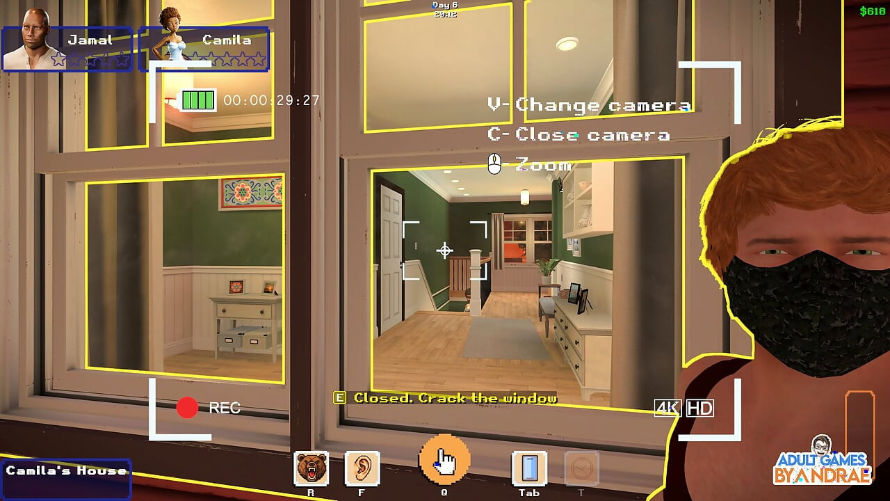 Ep4: Camila's Garden Workout - My Sexy Neighbour 2 (gameplay)