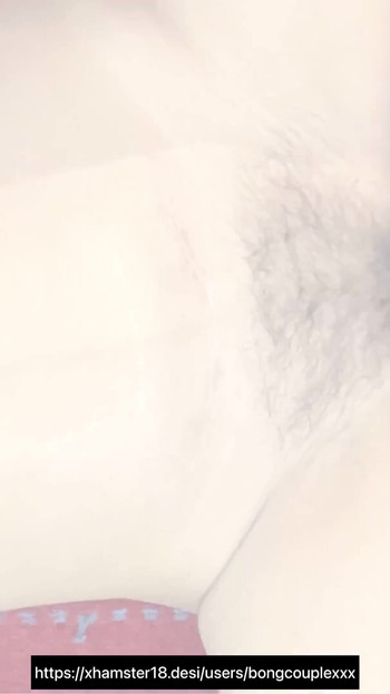 Captivating moment from "Big ass desi Bengali bhabi fucked dogy style and missionary after cumshot he put inside tight"
