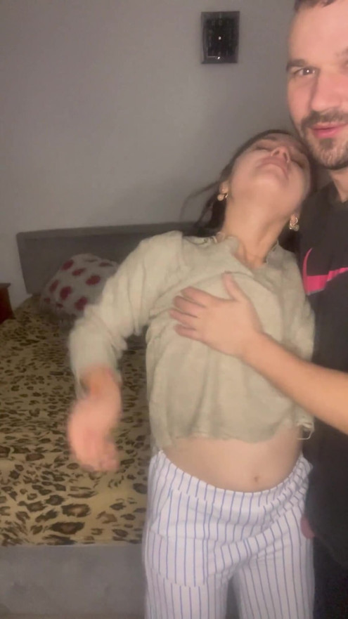 I Suck My Stepdad's Dick and Fuck Him Because I Haven't Seen Him in a Long Time.