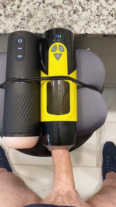 Using Two Fuck Toys at the Same Time