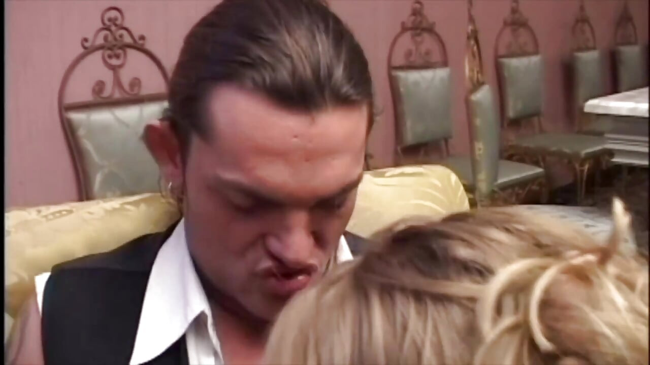 First She Dances for Them Then She Gets Fucked in a DP by Her Husband and His Friend