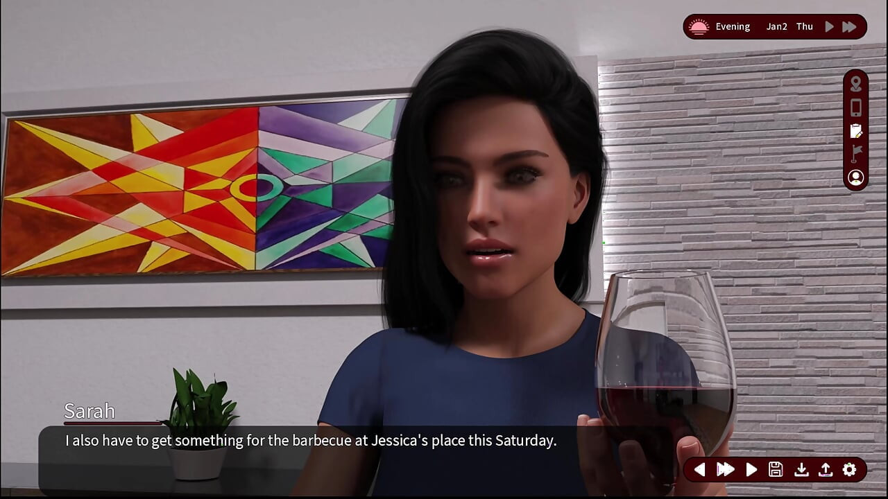 Šepoty touhy - Faithfull Path - Sarah a Alex Šli do klubu a Got Home Nadržené