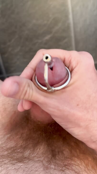 Plug oco para o meu pau