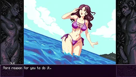 Dia tampak cantik dalam cumeku