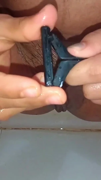 Jaw-dropping moment from "Hot and sexy girl cleaning her hot pussy"