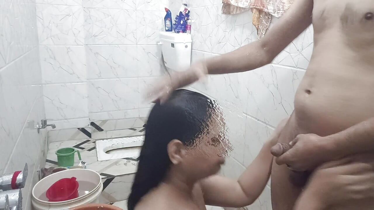 Bhabhi Ji Ne Shower Mein Mera Lund Pakad Liya  Bathroom Fuck Hindi Audio
