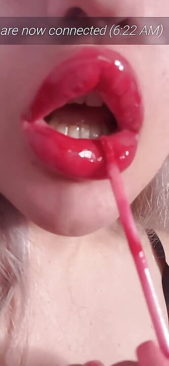 Red Lipstick Gloss Is Captivating