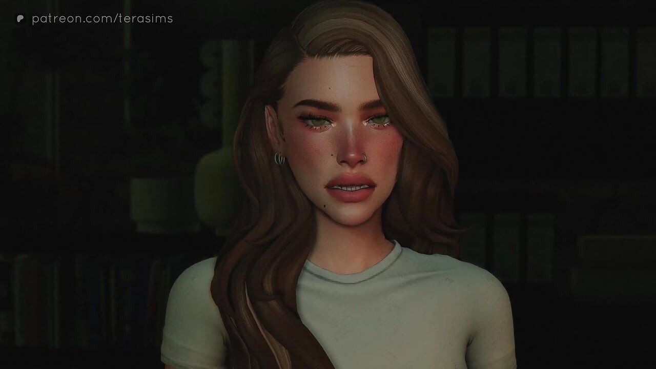 Taking my step-daughter's slutty bestfriend on the desk - The sims 4