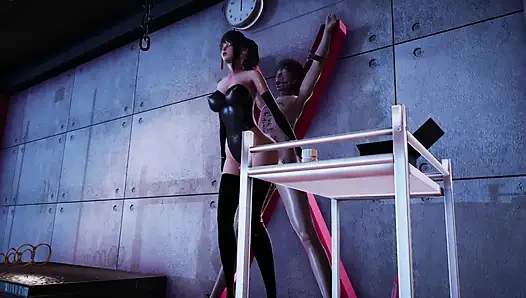 B030 Доминирование двух королев, доминирование, подставка для удерживания, камшот