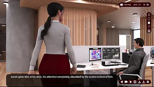 Arzu fısıltıları - sadık yol - Sarah ve Alex bir kulübe gitti ve eve azgın geldi