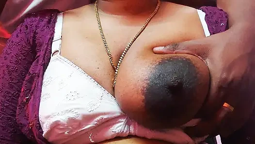 Village girl in saree, doing wonderful sex with affair person