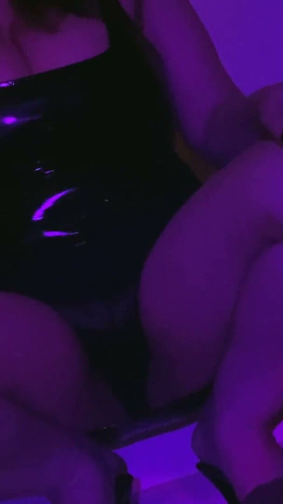 Real Housewife Becomes Cyberpunk Stripper In Latex Sexy Short Dress And High Heels Stripping Seducing | Clip 2