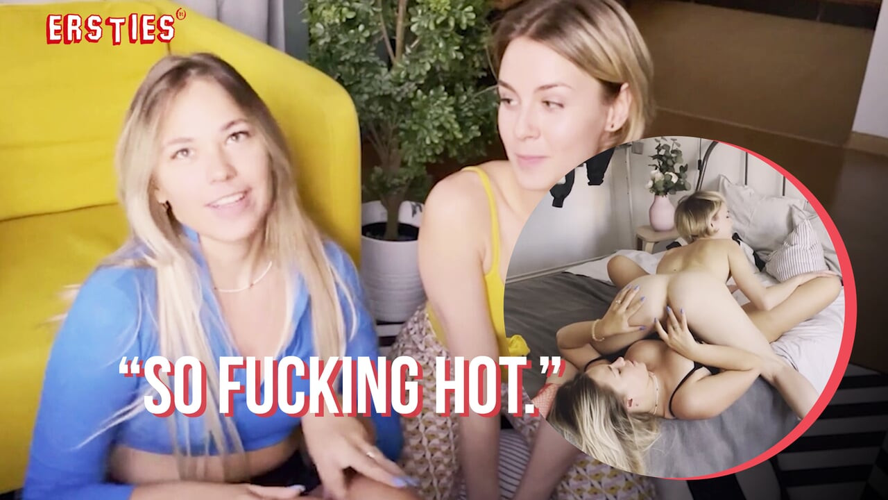 Ersties - Hot Blonde Babes Satisfy Each Other in the 69 Position