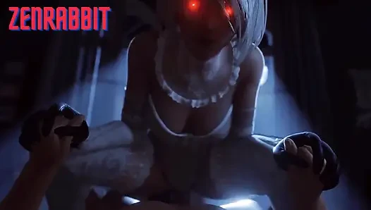 Nier Automata'da kadın karakterlerin sikiş antolojisi sansürsüz 3 boyutlu hentai 2026