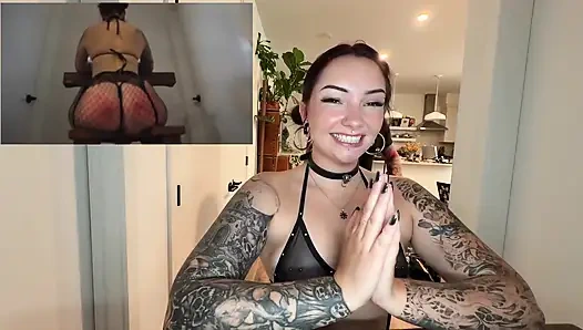 Obedient Huge Ass Brunette Slut First Time Dominated!