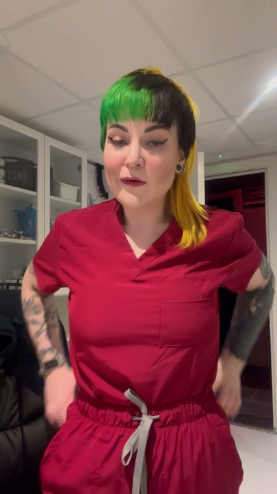 Nurse Rubys Locktober check up   FREE task video on my OnlyFans and Loyalfans now