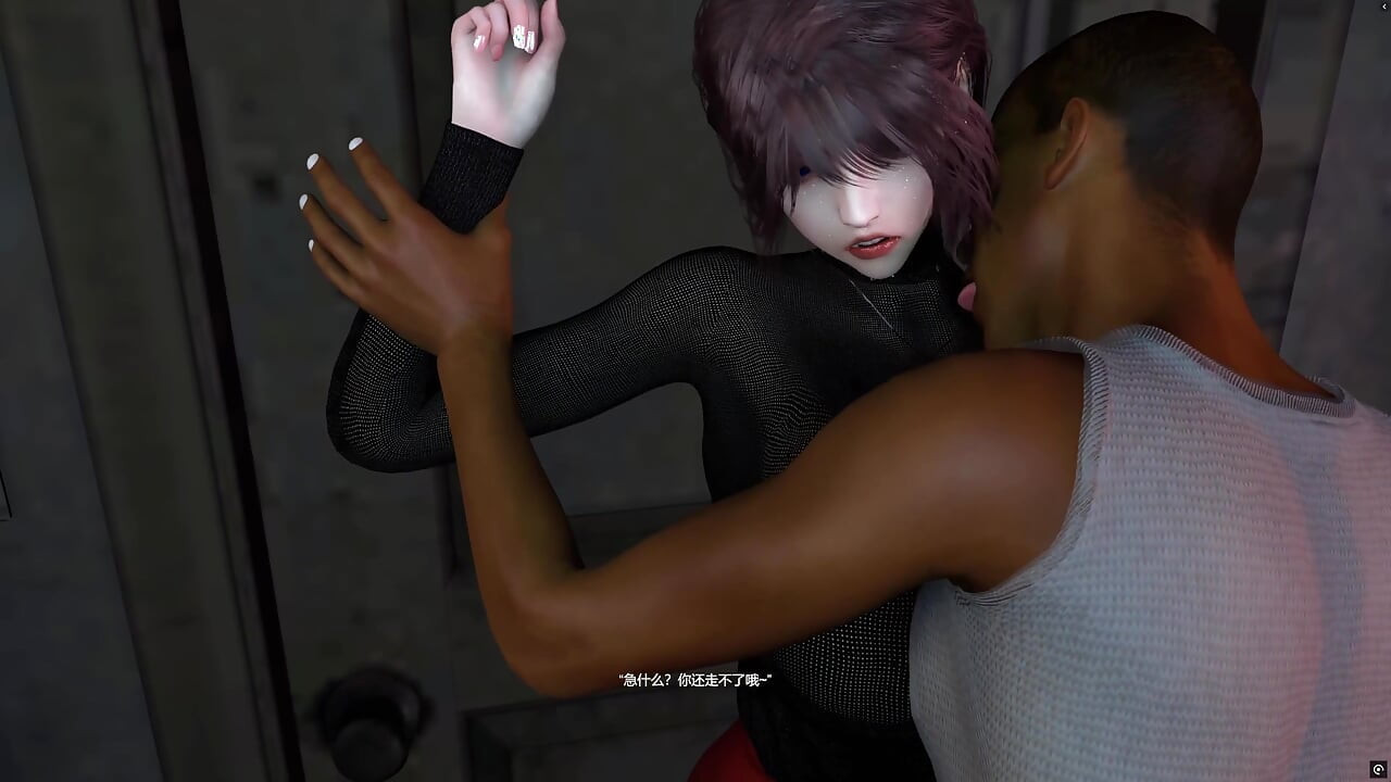 Cewek nakal 3d yang lagi sange menggoda pria asing dengan kontol besar ini untuk ngentot memeknya