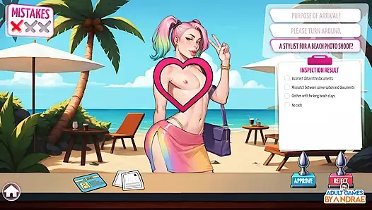 Ep2: Day 2: Beach Activities - Futa Zone Lewd Control