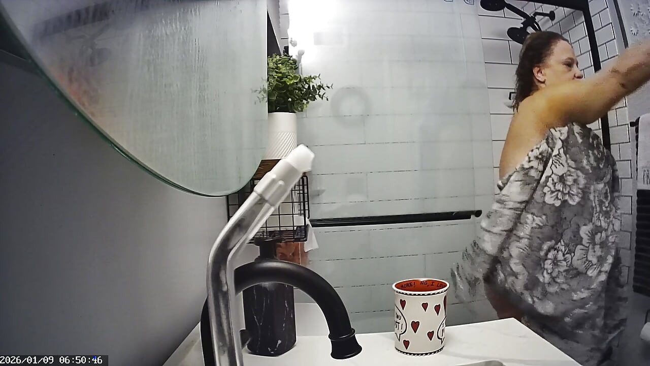 Mrs. Joanne Tanner a Real Public Schoolteacher with Big Tits and a Tight Shaved Pussy Exposing Herself in the Shower 01-09-2026