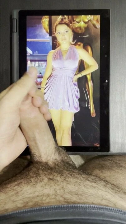 Cum Tribute for Turkish girl Busra