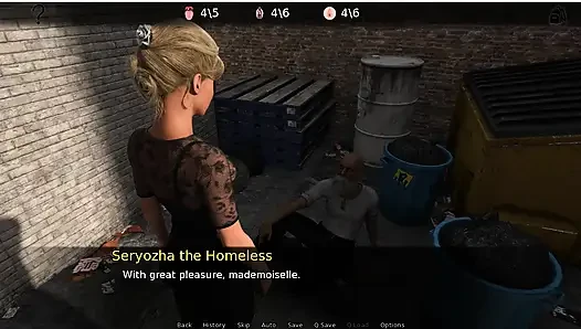 Kaya dan kotor - permainan gameplay - permainan peran - istri kaya mengkhayal tentang selingkuh pergi di malam hari untuk menikmati
