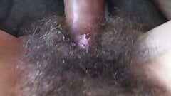 very hairy pussy penetration