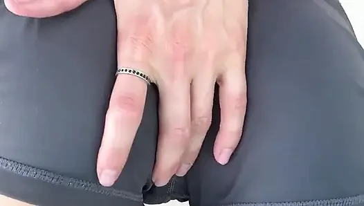 Solo Pussy Shaving and Teasing