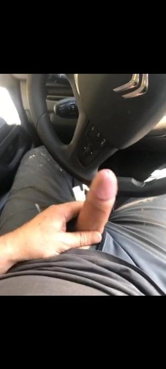 Big dick in the car